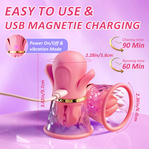 Joylume Bold Desire nipple suckers designed for sensual foreplay and couples play