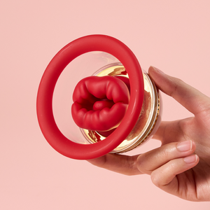 Joylume Hungry Rose rose vibrator with detachable nipple attachment