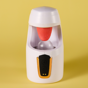 Joylume Power Stroke male masturbator featuring soft tongue licking entry design