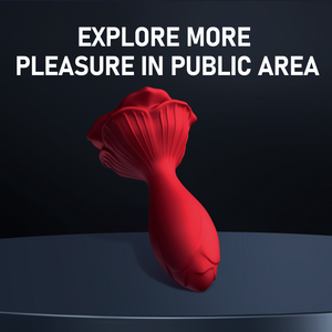 Joylume app controlled anal plug vibrator with remote control function