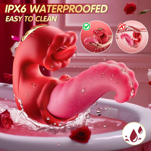 Joylume Scarlet Kiss clitoral vibrator designed for focused external stimulation