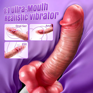 Joylume Silky Lover Crimson Surge heated dildo for warm and comfortable sensation