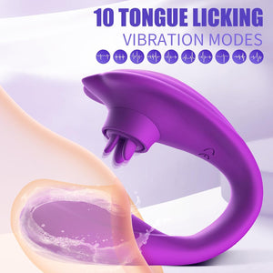 Joylume Violet Whisper G spot vibrator with internal vibration modes
