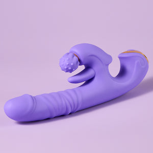Joylume Warm Spinner vibrator featuring rotating head design for targeted stimulation