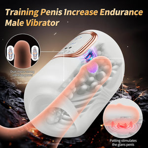 Joylume White Tempest automatic masturbator designed for endurance training and control