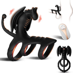 Joylume Dragon Pulse dragon vibrating cock ring designed for long lasting stimulation