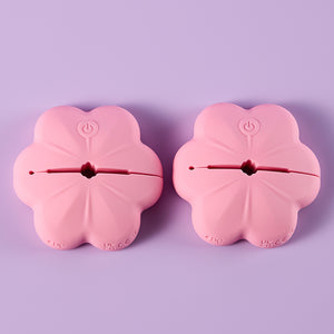 Joylume Electric Monarch app controlled butterfly nipple clamps with vibration and electric pulse