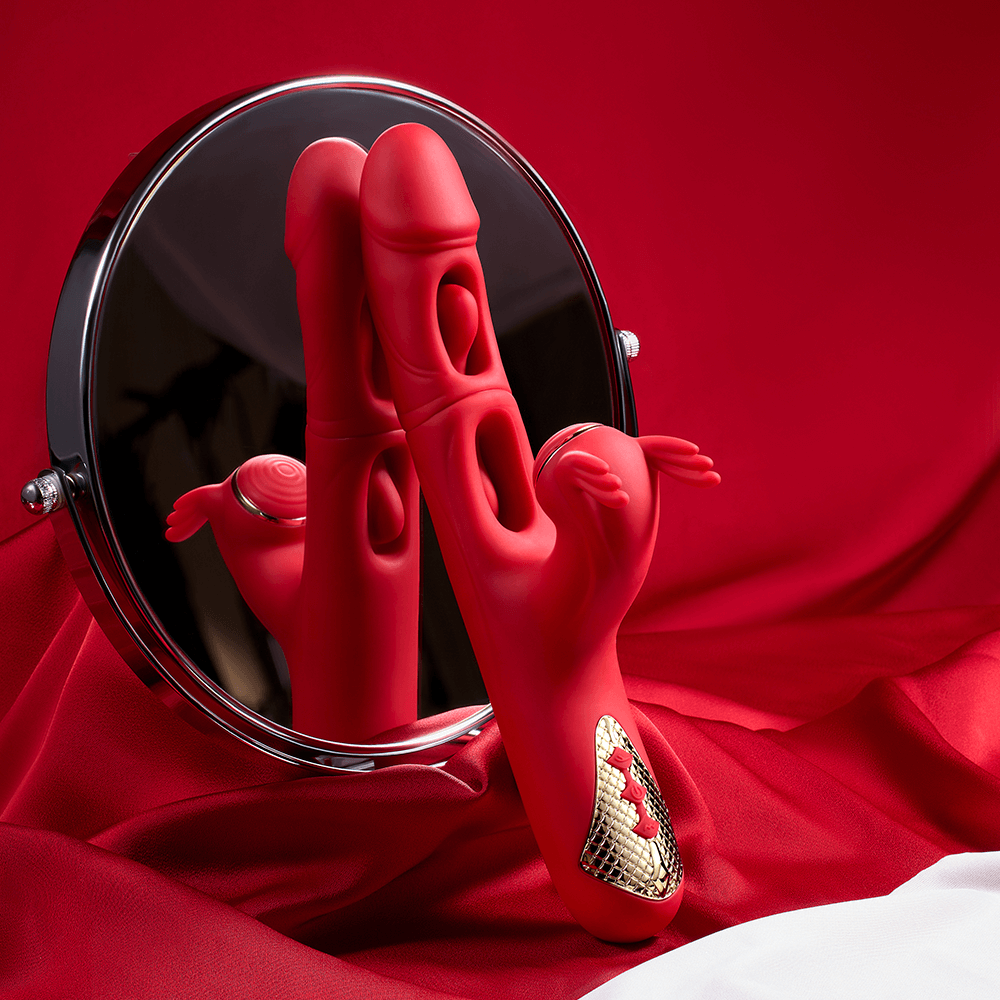 Joylume Good Trouble compact rabbit vibrator designed for comfortable use