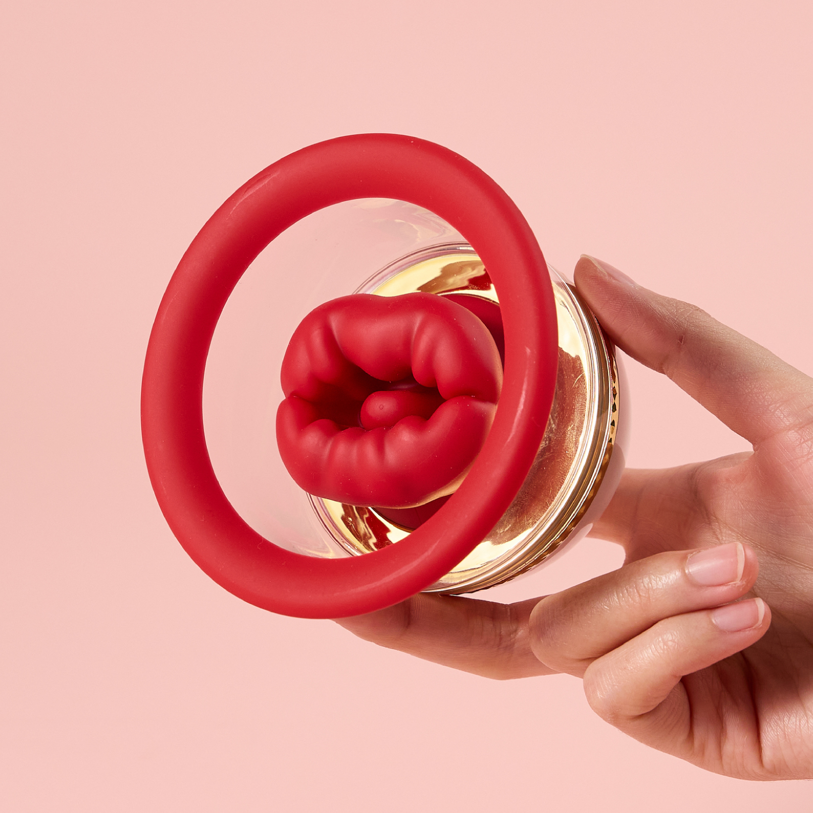 Joylume Hungry Rose rose vibrator with detachable nipple attachment