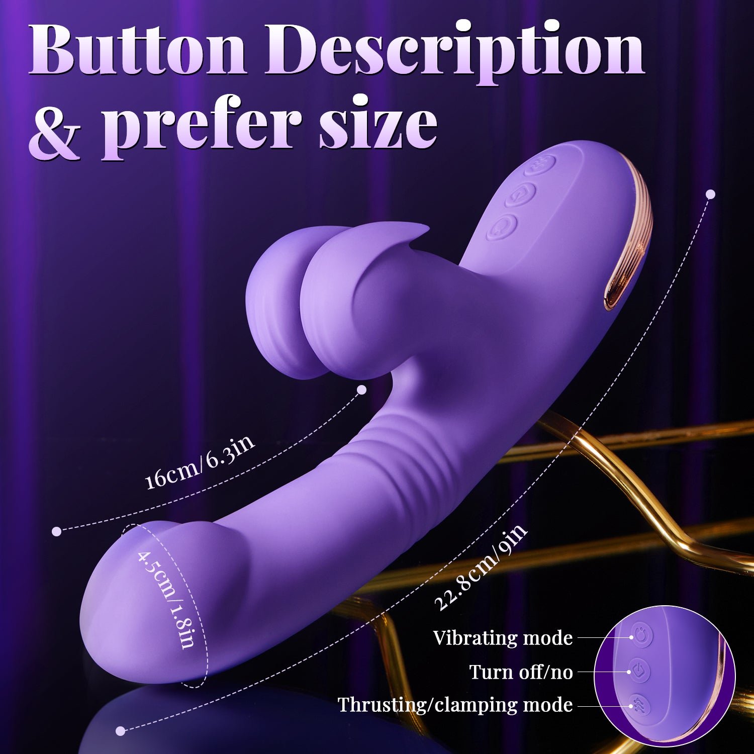 Joylume Little Pinch body safe silicone vibrator with smooth soft touch finish