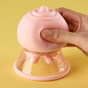 Joylume Velour Grip compact nipple toys designed for controlled stimulation