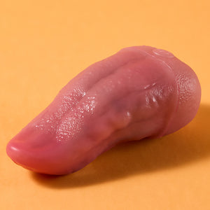 Joylume Velvet Flick clitoral vibrator featuring soft tongue shaped design