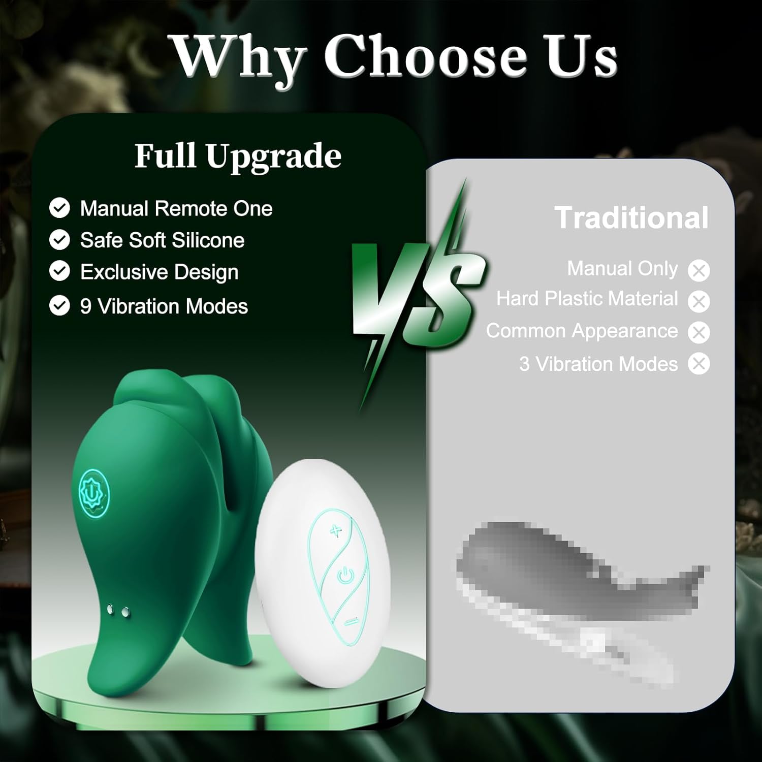 Joylume Verdant Bite nipple clamp with magnetic charging and compact design