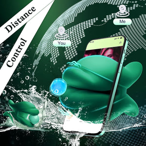 Joylume Verdant Bite vibrating nipple clamp with multiple stimulation modes