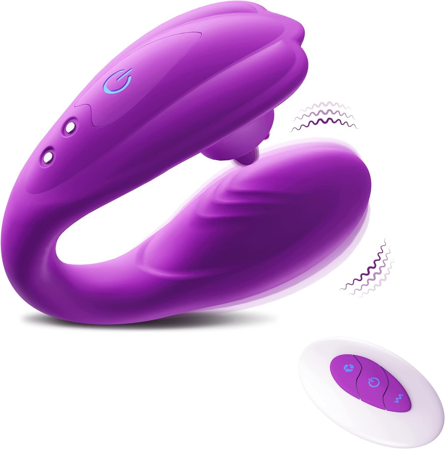 Joylume Violet Whisper wearable remote control vibrator for clitoral and G spot stimulation