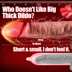 Joylume Wild Pulse heated dildo providing gentle warmth for enhanced comfort