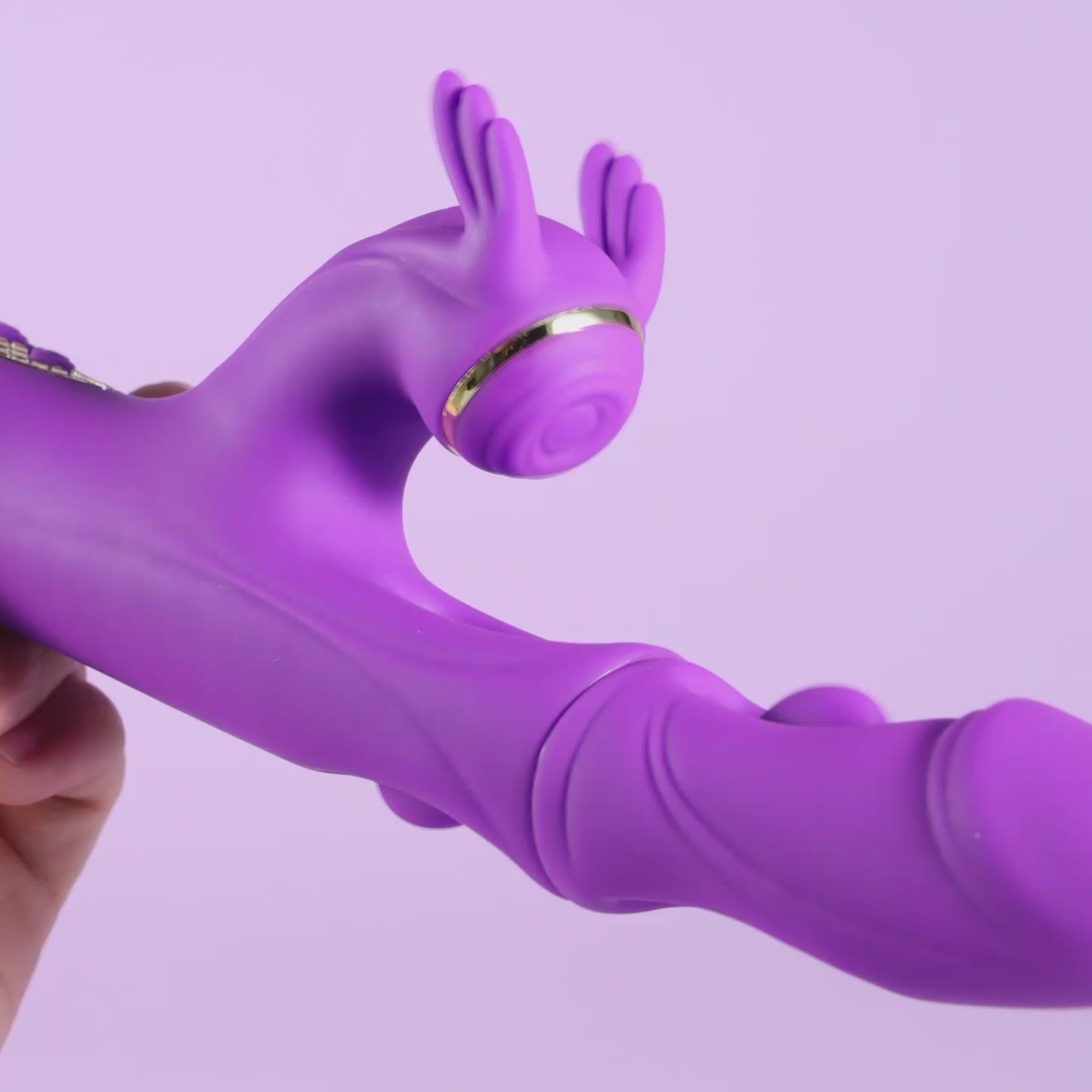 Joylume Good Trouble rabbit vibrator designed for G spot and clitoral stimulation