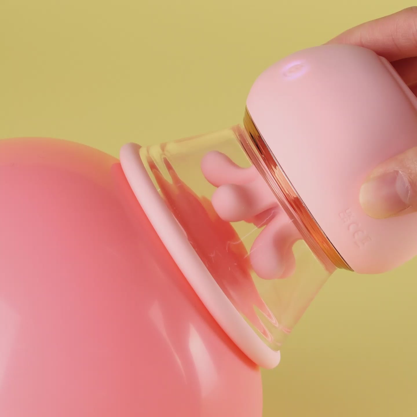 Joylume Velour Grip nipple stimulators demonstrating kneading and suction action