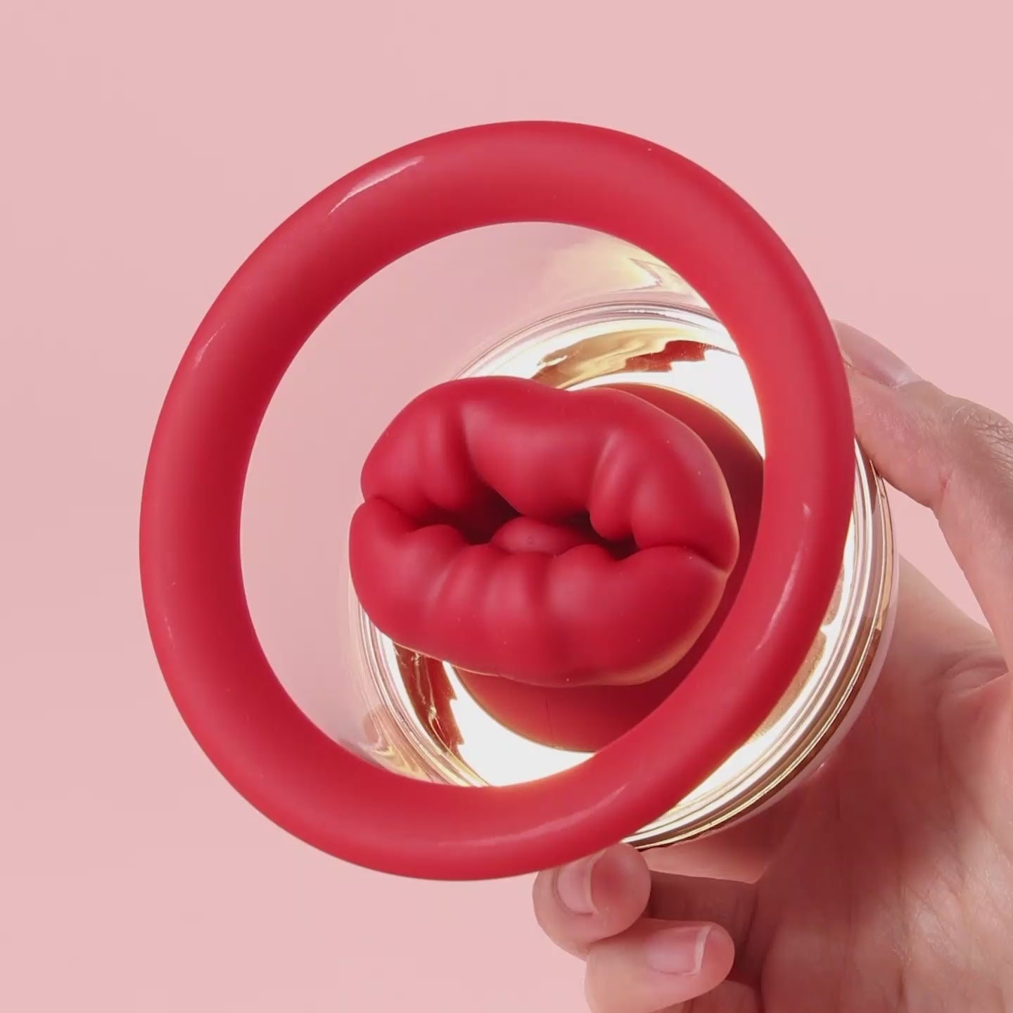 Joylume Hungry Rose rose vibrator featuring detachable nipple attachment