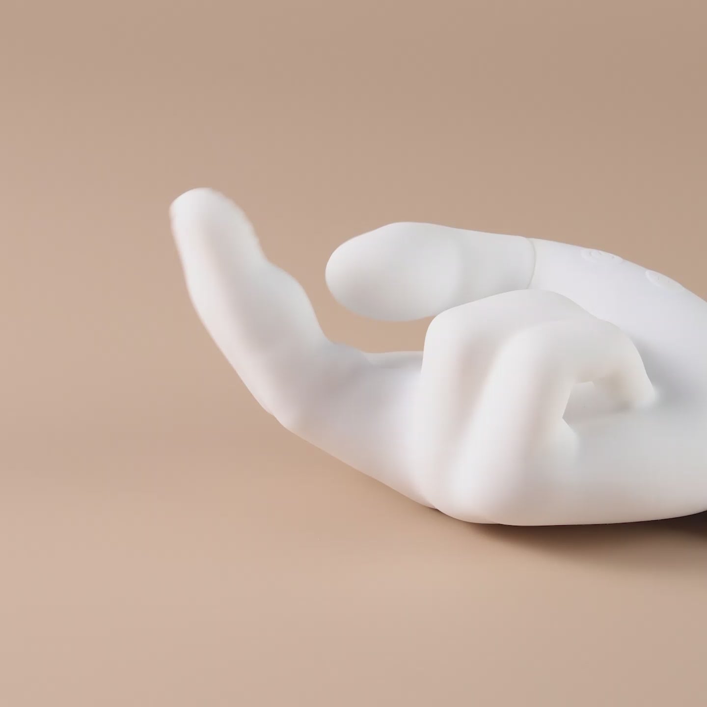 Joylume Golden Hand trigger vibrator with vibration and gentle heating for external stimulation